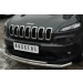 Руссталь JCZ-001985 защита переднего бампера d63 (секции) d42 (дуга) на Jeep Cherokee 2014-