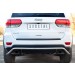 Руссталь JGCZ-001533 защита заднего бампера d42 (волна) на Jeep Grand Cherokee 2013-