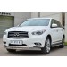 Руссталь JXL-001463 пороги труба d42 с листом на Infiniti JX35 2013-