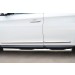 Руссталь JXT-0014621 пороги труба d76 с накладкой (вариант 1) на Infiniti JX35 2013-