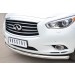 Руссталь JXZ-001455 защита переднего бампера d63 (секции) на Infiniti JX35 2013-