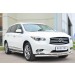 Руссталь JXZ-001456 защита переднего бампера d63 (секции) d42 (дуга) на Infiniti JX35 2013-
