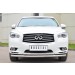Руссталь JXZ-001458 защита переднего бампера d63 (дуга) d42 (дуга) на Infiniti JX35 2013-
