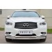 Руссталь JXZ-001459 защита переднего бампера d76 (дуга) d63 (дуга) на Infiniti JX35 2013-