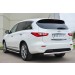 Руссталь JXZ-001464 защита заднего бампера d63 (дуга) на Infiniti JX35 2013-