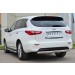 Руссталь JXZ-001466 защита заднего бампера 75х42 (дуга) на Infiniti JX35 2013-