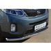 Руссталь KIZ-001266 защита переднего бампера d63 ( секции) / d42 (дуга) на KIA Sorento 2012-