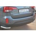 Руссталь KIZ-001273 защита заднего бампера уголки d63 на KIA Sorento 2012-