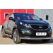 Руссталь KSGT-001674 пороги труба d76 с накладкой (вариант 2) на KIA Sportage 2013-