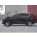 Руссталь KSL-0031911 пороги труба d42 с листом (лист алюм, проф. нерж)(вариант1) на Kia Sportage 2018-