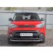 Руссталь KSOZ-002750 защита переднего бампера d42 секции на KIA Soul 2017-