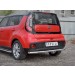 Руссталь KSOZ-002757 защита заднего бампера d63 секции на KIA Soul 2017-