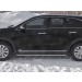 Руссталь KSPO-003141 пороги труба 75х42 овал с проступью на Kia Sorento Prime 2018-
