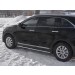 Руссталь KSPO-003141 пороги труба 75х42 овал с проступью на Kia Sorento Prime 2018-