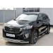 Руссталь KSPT-0022101 пороги труба d76 с накладкой (вариант 1) на KIA Sorento Prime Crdi 2015
