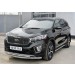 Руссталь KSPT-0022111 пороги труба d63 (вариант 1) на KIA Sorento Prime Crdi 2015