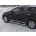 Руссталь KSPT-0031382 пороги труба d76 с накладкой (вариант 2) на Kia Sorento Prime 2018-