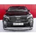 Руссталь KSPZ-002206 защита переднего бампера d63 секции на KIA Sorento Prime Crdi 2015