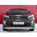 Руссталь KSPZ-002208 защита переднего бампера d42 секции на KIA Sorento Prime Crdi 2015