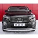 Руссталь KSPZ-002209 защита переднего бампера 75х42 дуга на KIA Sorento Prime Crdi 2015