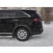 Руссталь KSPZ-003142 защита заднего бампера уголки d63 секции на Kia Sorento Prime 2018-