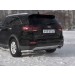 Руссталь KSPZ-003142 защита заднего бампера уголки d63 секции на Kia Sorento Prime 2018-