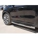 Руссталь KST-002288 пороги труба d76 с накладкой (вариант 3) на KIA Sportage 2016-