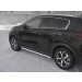 Руссталь KST-003188 пороги труба d63 секция на Kia Sportage 2018-