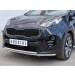 Руссталь KSZ-002279 защита переднего бампера d42 секция-d42 дуга на KIA Sportage 2016-