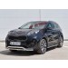 Руссталь KSZ-002280 защита переднего бампера d63 волна с надписью на KIA Sportage 2016-