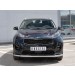 Руссталь KSZ-002283 защита переднего бампера d63 секция на KIA Sportage 2016-