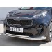 Руссталь KSZ-002284 защита переднего бампера d63 секция-75х42 дуга на KIA Sportage 2016-