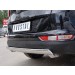 Руссталь KSZ-002292 защита заднего бампера 75х42 дуга на KIA Sportage 2016-