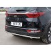 Руссталь KSZ-002293 защита заднего бампера d42 секция на KIA Sportage 2016-