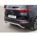 Руссталь KSZ-002294 защита заднего бампера d63 волна под машину на KIA Sportage 2016-
