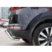 Руссталь KSZ-002294 защита заднего бампера d63 волна под машину на KIA Sportage 2016-
