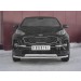 Руссталь KSZ-003183 защита переднего бампера d63 секция 75х42 дуга на Kia Sportage 2018-