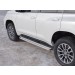 Руссталь LCPT-002866 защита порогов d42 на Toyota LC Prado 150 2017-