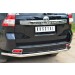 Руссталь LCPZ-001719 защита заднего бампера d63 (секции) на Toyota Land Cruiser Prado 150 2014-