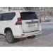 Руссталь LCPZ-002868 защита заднего бампера d63 секции d42 уголки на Toyota LC Prado 150 2017-