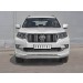 Руссталь LCPZ-003295 защита переднего бампера d63 секции на Toyota Land Cruiser Prado 150 Style 2019-