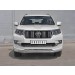 Руссталь LCPZ-003296 защита переднего бампера d63 секции-d42 дуга на Toyota Land Cruiser Prado 150 Style 2019-