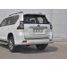 Руссталь LCPZ-003302 защита заднего бампера d63 секции на Toyota Land Cruiser Prado 150 Style 2019-