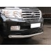 Руссталь LCZ-000203 защита переднего бампера d 76 на Toyota Land Cruiser 200 2007-2011