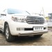 Руссталь LCZ-000207 защита переднего бампера d 63/63 на Toyota Land Cruiser 200 2007-2011