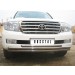 Руссталь LCZ-000208 защита переднего бампера d 63/63/42 на Toyota Land Cruiser 200 2007-2011
