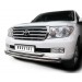 Руссталь LCZ-000210 защита переднего бампера d 63/63/63 на Toyota Land Cruiser 200 2007-2011