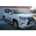 Руссталь LGXT-001845 защита порогов d42 на Lexus GX 460 2014-