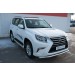 Руссталь LGXZ-001837 защита переднего бампера d63 (волна) на Lexus GX 460 2014-