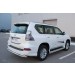 Руссталь LGXZ-001849 защита заднего бампера d63 (секции) d42 (уголки) на Lexus GX 460 2014-